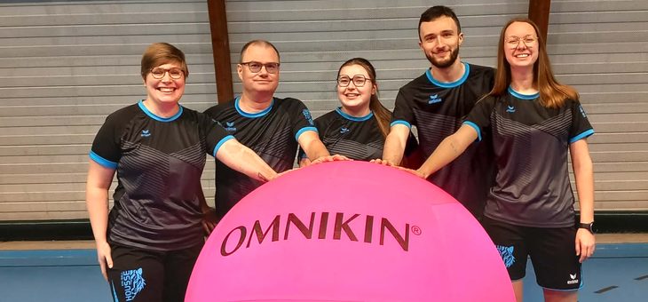 Le Kin-Ball Housse représenté à la Coupe d&rsquo;Europe de Kin-Ball à Erfurt